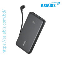 Anker Zolo 22.5W 10000mAh Power Bank with Built-in Type-C Cable